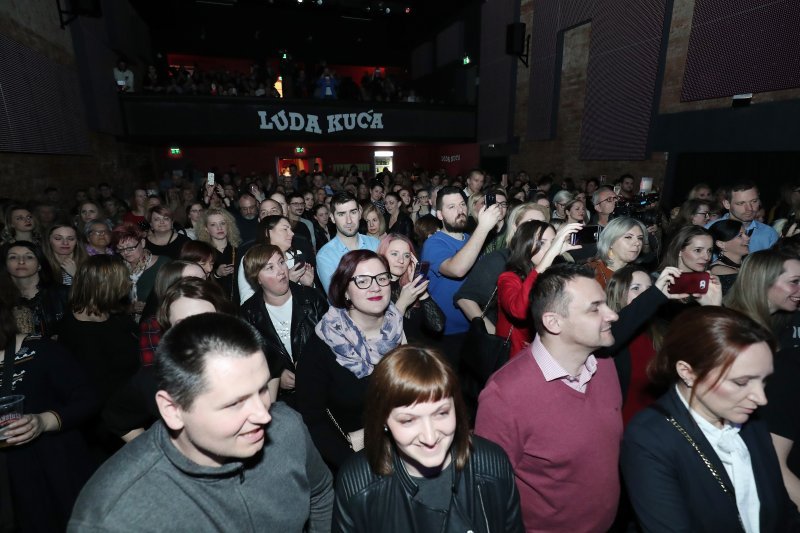 Tony Cetinski održao koncert u kazalištu Luda kuća