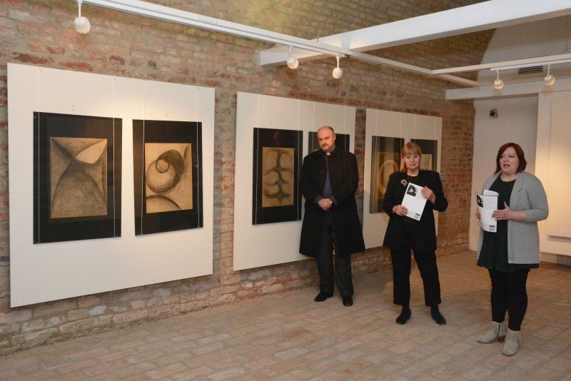 Otvorenje izložbe slika Vere Fischer pod naslovom 'Izložba bez šminke'