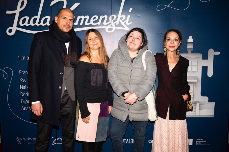 Marko Santić, Nataša Dorčić, Sara Hribar i Doris Šarić Kukuljica