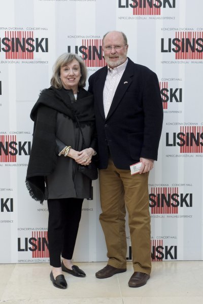 Veleposlanik SAD-a Rober Kohorst sa suprugom