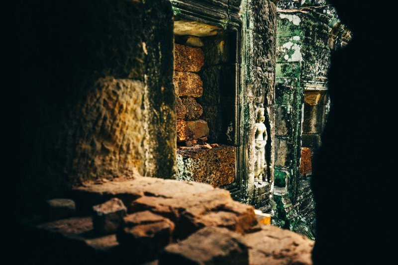 Ruševine hramova u Kambodži