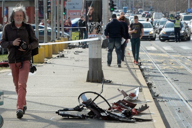 Prometna nesreca na krizanju Avenije Dubrava i Kapucinske ulice