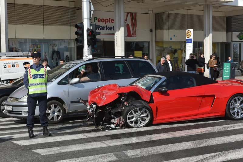 Sudar u zagrebačkoj Dubravi