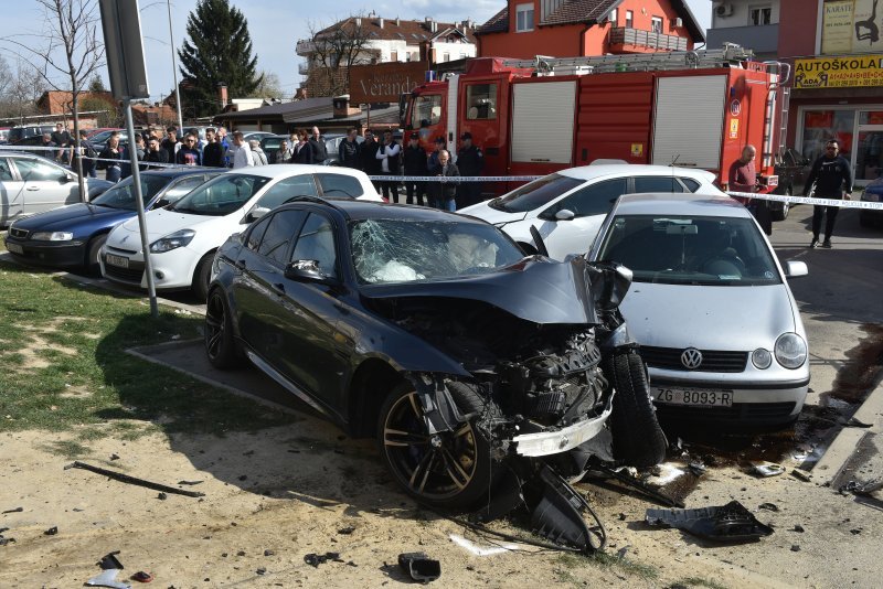 Sudar u zagrebačkoj Dubravi