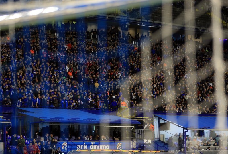 Navijači na stadionu Maksimir