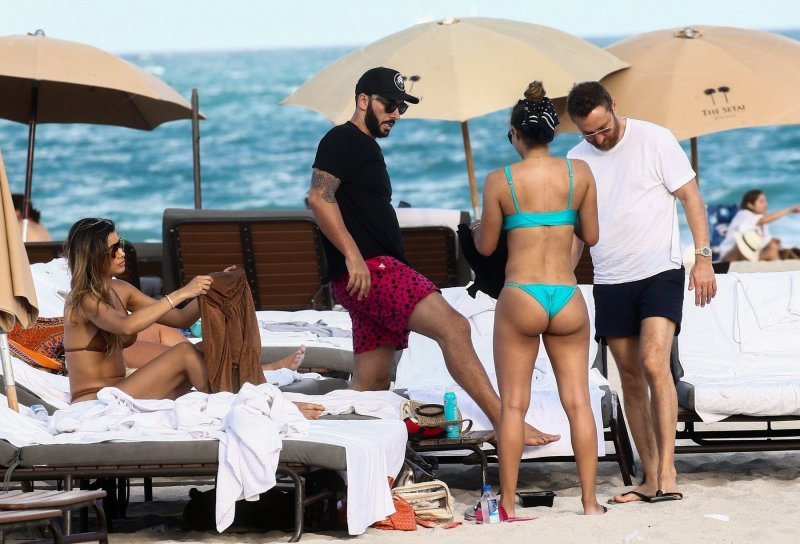 David Guetta i Jessica Ledon, Ariadna Gutierrez i Cedric Gervais