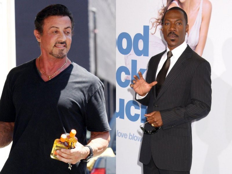 Sylvester Stallone i Eddie Murphy