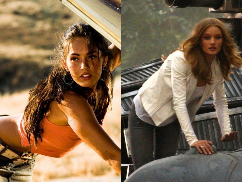 Megan Fox i Rosie Huntington-Whitely