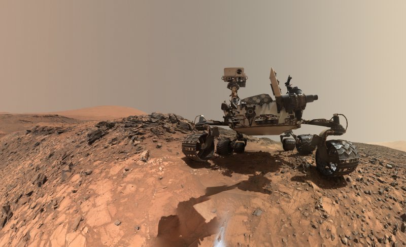 Selfie NASA-inog Curiosity Mars rovera