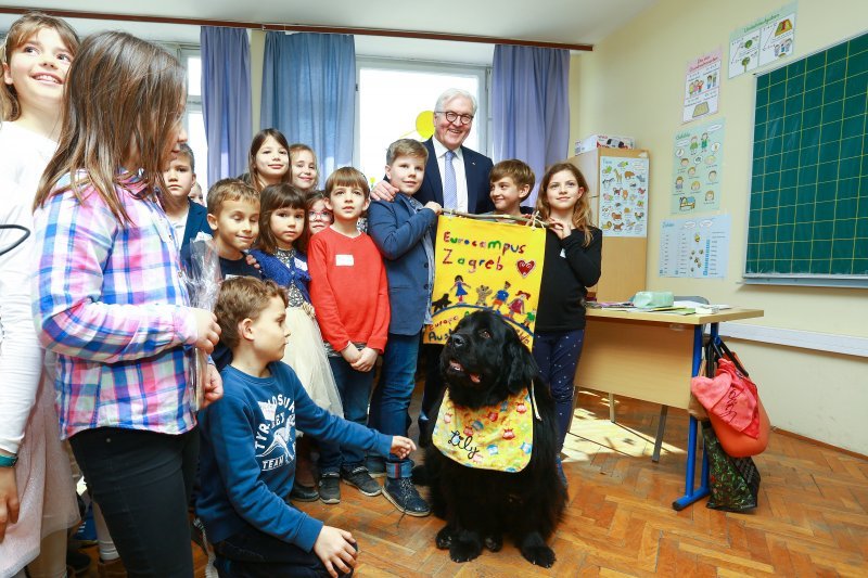 Predsjednik Njemačke Steinmeier u Međunarodnoj njemačkoj školi