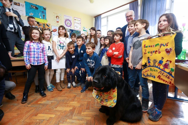 Predsjednik Njemačke Steinmeier u Međunarodnoj njemačkoj školi