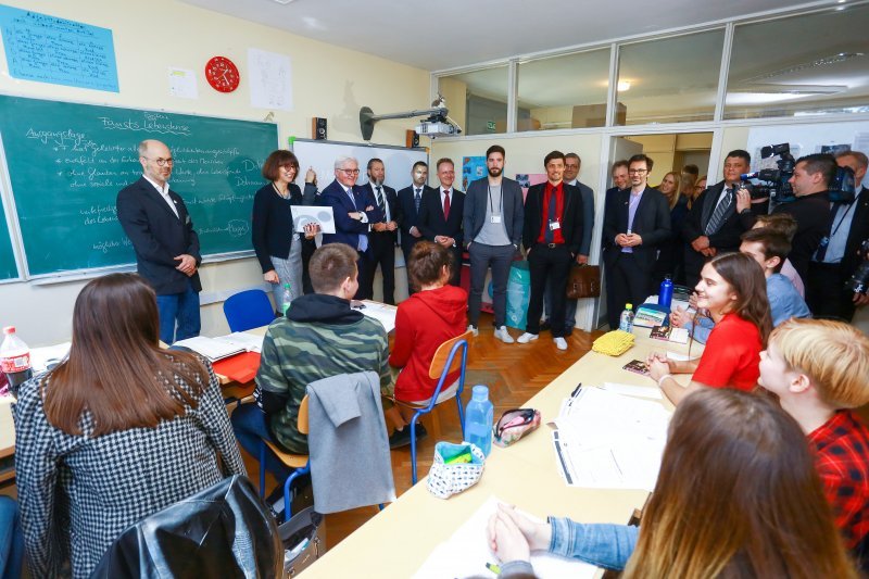 Predsjednik Njemačke Steinmeier u Međunarodnoj njemačkoj školi