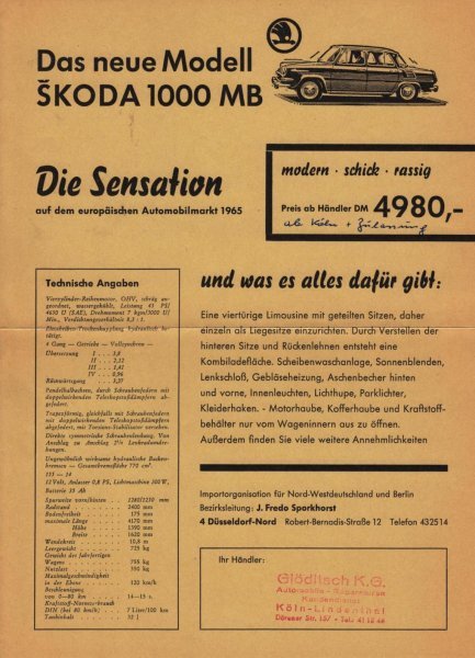Reklama u njemačkim novinama
