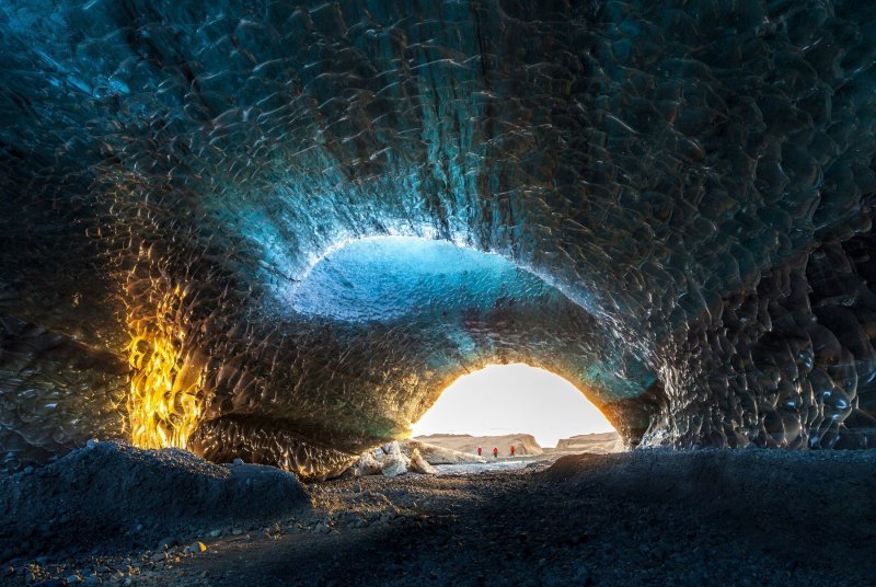 Ledene pećine Islanda