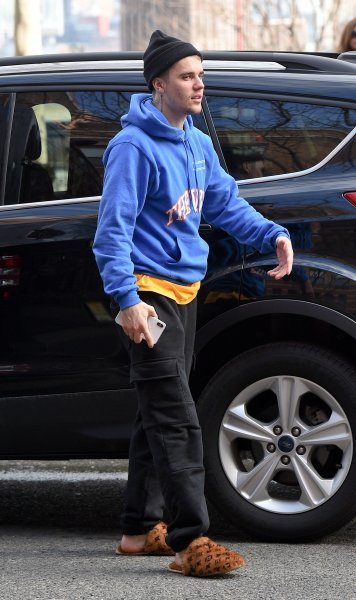 Justin Bieber u papučama Louis Vuitton