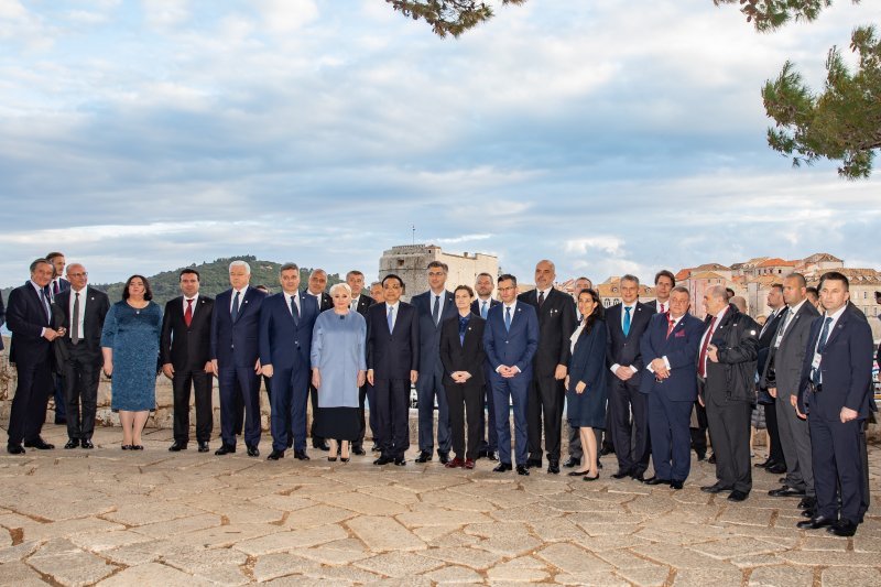 Šetnja Dubrovnikom na summitu 16+1