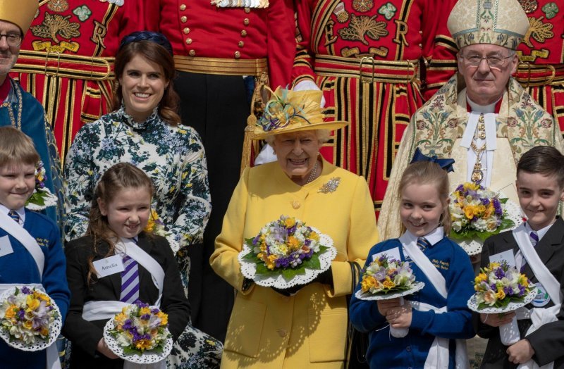 Kraljica Elizabeta i princeza Eugenie