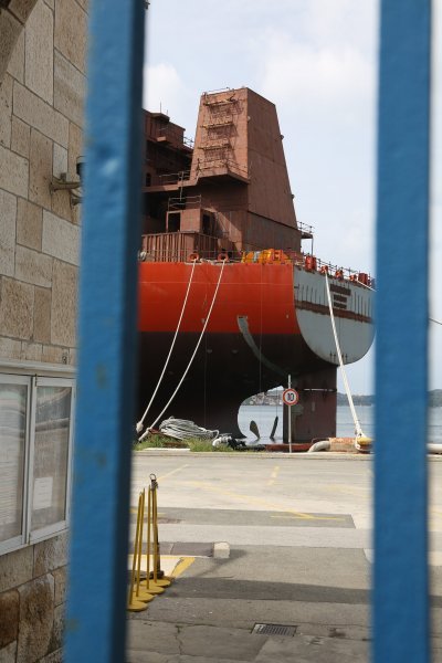 Zbog generalnog štrajka Uljanikova Glavna kapija i Otok zaključane