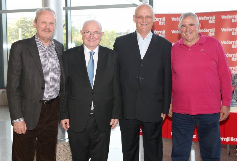 Krešimir Čosić, Mate Granić, Ljubo Česić Rojs i Rahim Ademi