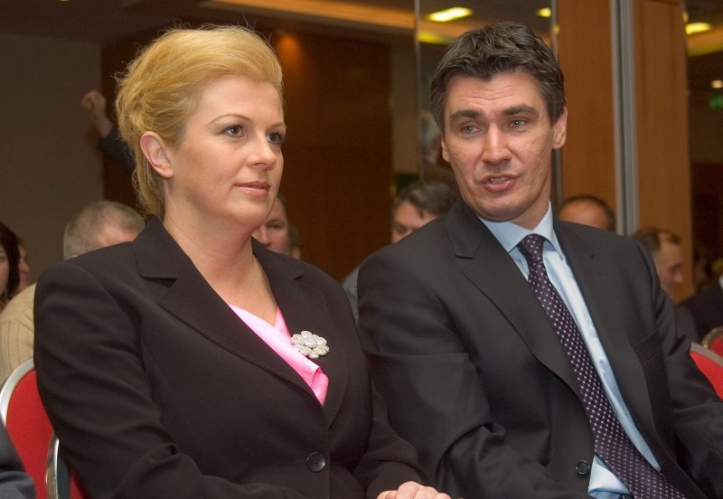 Kolinda Grabar-Kitarović i Zoran Milanović, 2007.