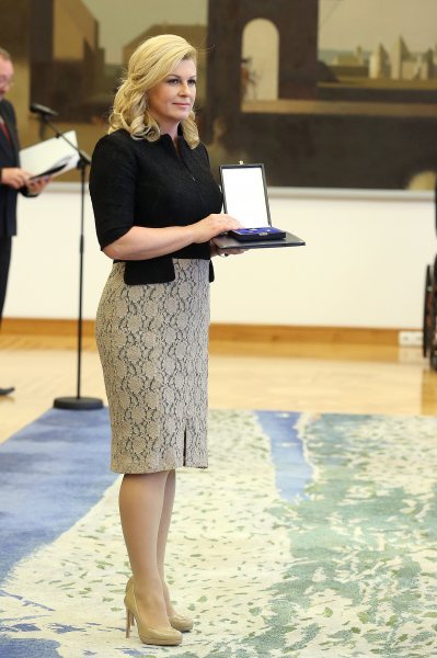 Kolinda Grabar-Kitarović, 2016.