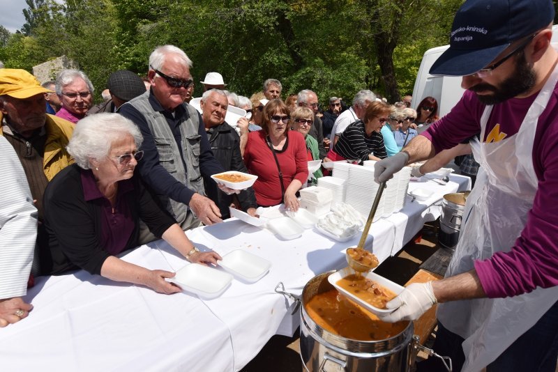 Skradinski buk: Tradicionalna podjela graha u Nacionalnom parku Krka