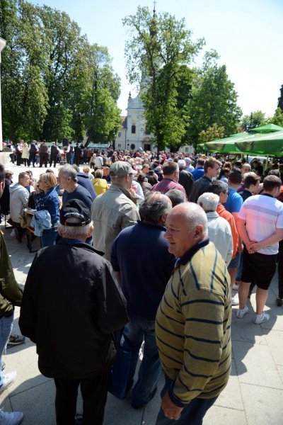 Bjelovar: Građani uz grah, pivo i sladoled proslavili Praznik rada