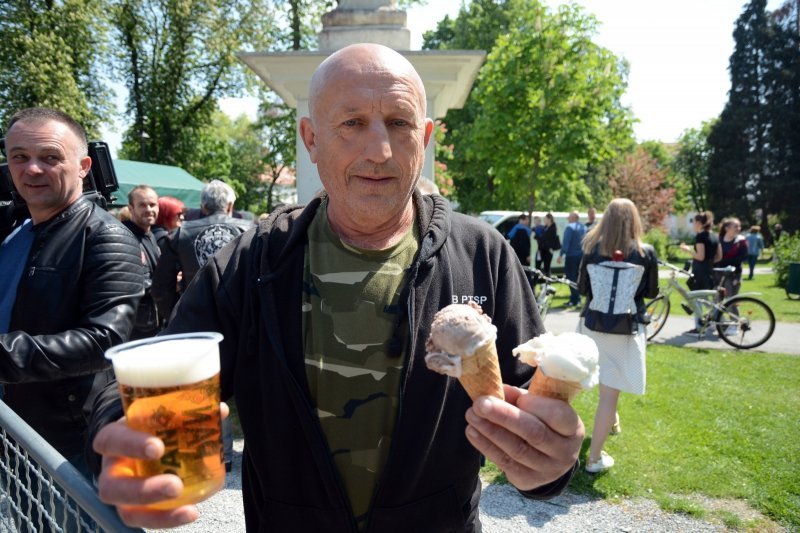 Bjelovar: Građani uz grah, pivo i sladoled proslavili Praznik rada