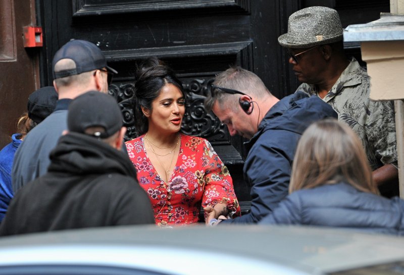 Salma Hayek i Samuel L. Jackson snimanje 'The Hitman's Wife Bodyguard' u Zagrebu