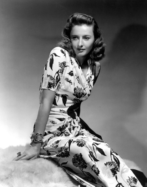 Barbara Stanwyck, 1940.
