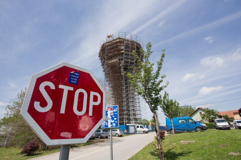 Vodotoranj u završnoj fazi obnove