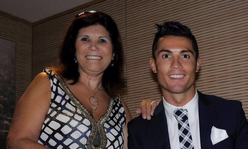 Cristiano Ronaldo i mama Maria Dolores