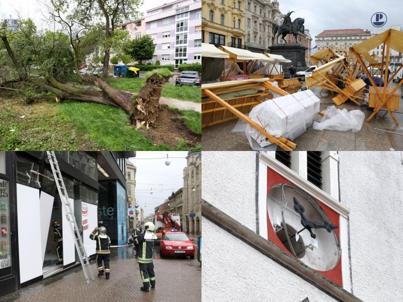 Nevrijeme u Zagrebu