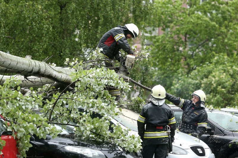 Razbijeni automobili u Sopotu