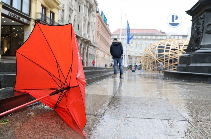 Kišobrani u Zagrebu