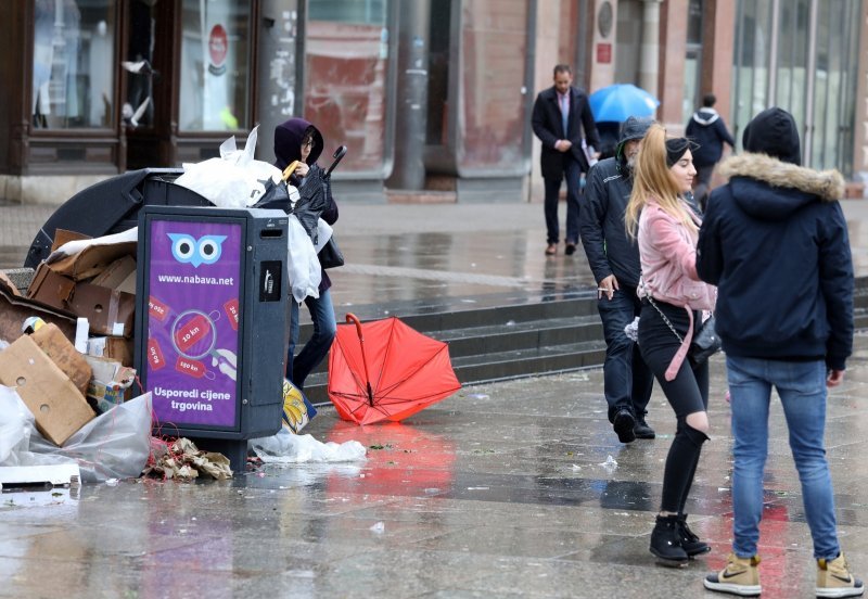 Kišobrani u Zagrebu