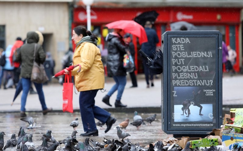 Kišobrani u Zagrebu