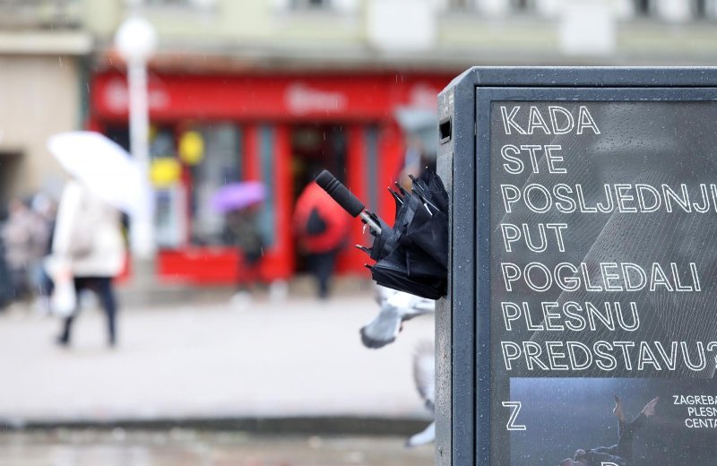 Kišobrani u Zagrebu