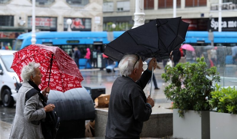 Kišobrani u Zagrebu