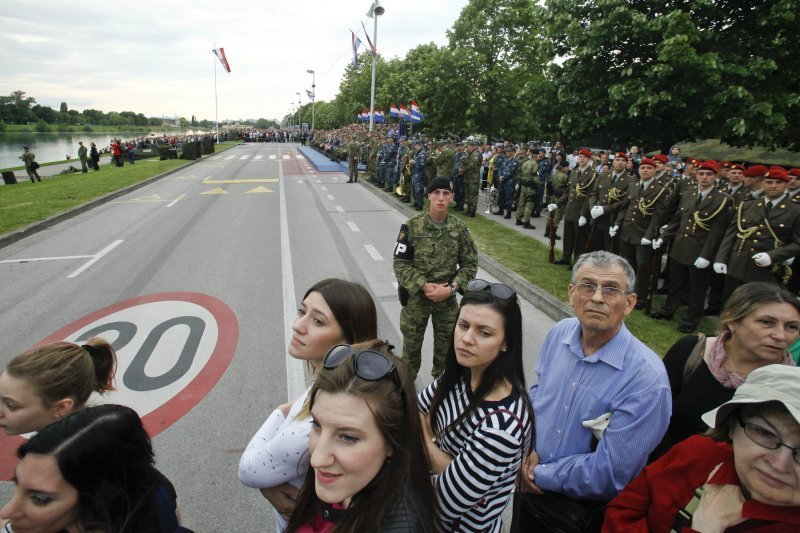 Obilježavanje 28. rođendana Hrvatske vojske na jarunskom jezeru