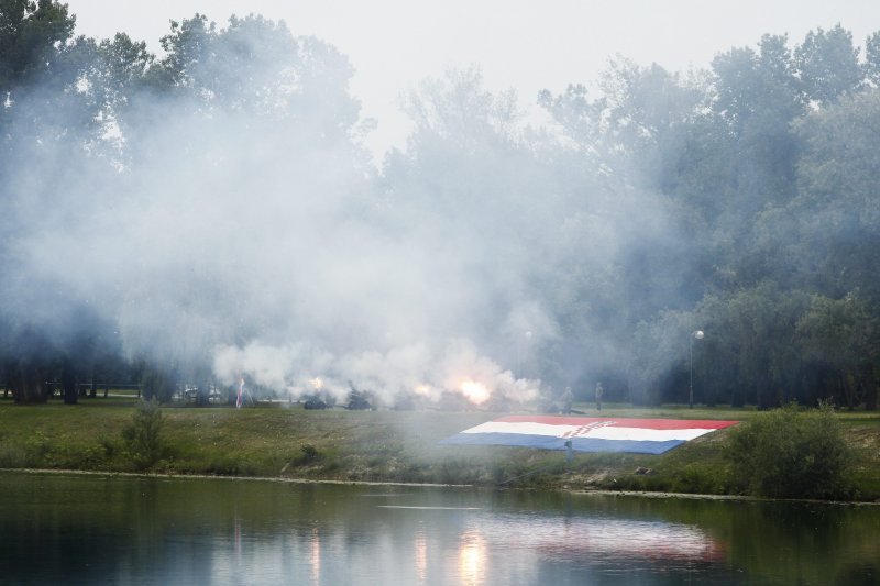 Obilježavanje 28. rođendana Hrvatske vojske na jarunskom jezeru