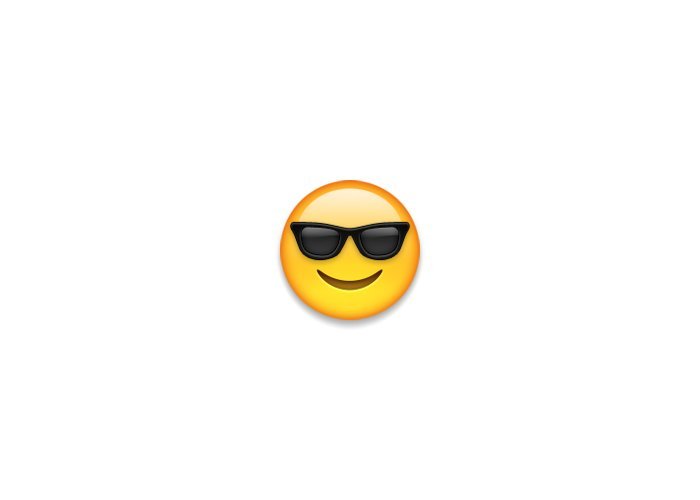 Smiley s naočalama