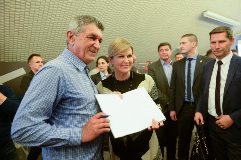 Stipe Božić i Kolinda Grabar-Kitarović