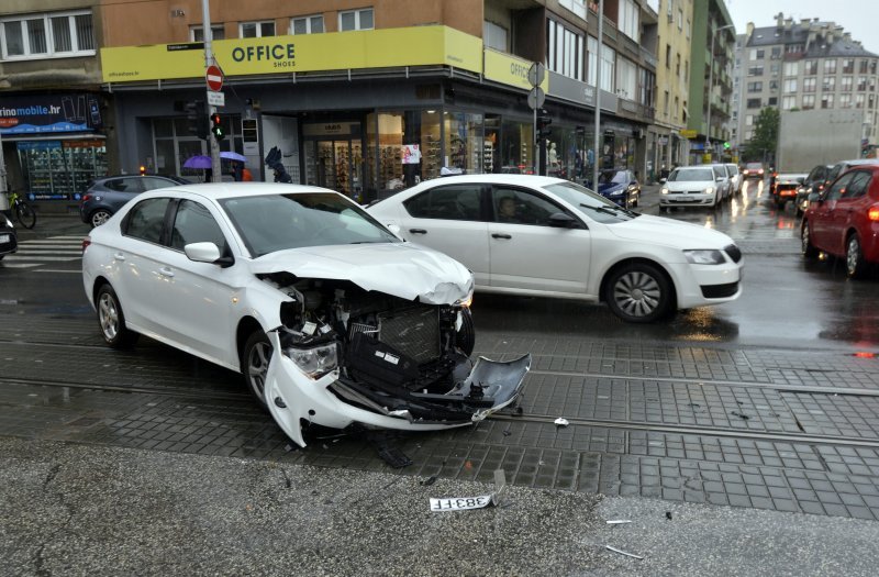 Prometna nesreća na Trešnjevci