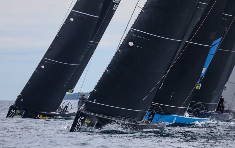 Rovinj: Prvi dan jedriličarske regate Adris 44 CUP