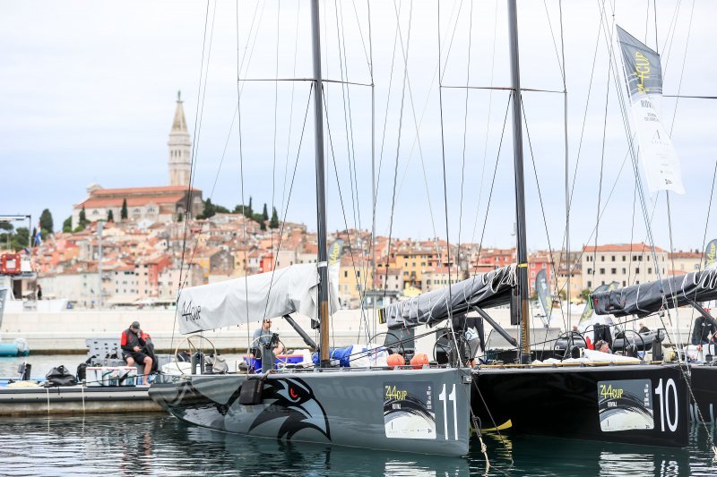 Rovinj: Prvi dan jedriličarske regate Adris 44 CUP