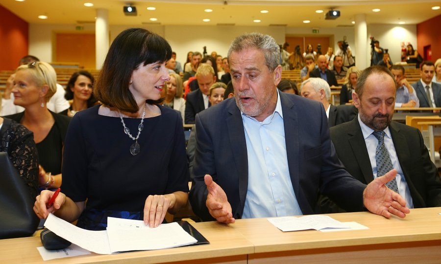 Blaženka Divjak i Milan Bandić