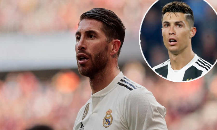 Sergio Ramos i Cristiano Ronaldo
