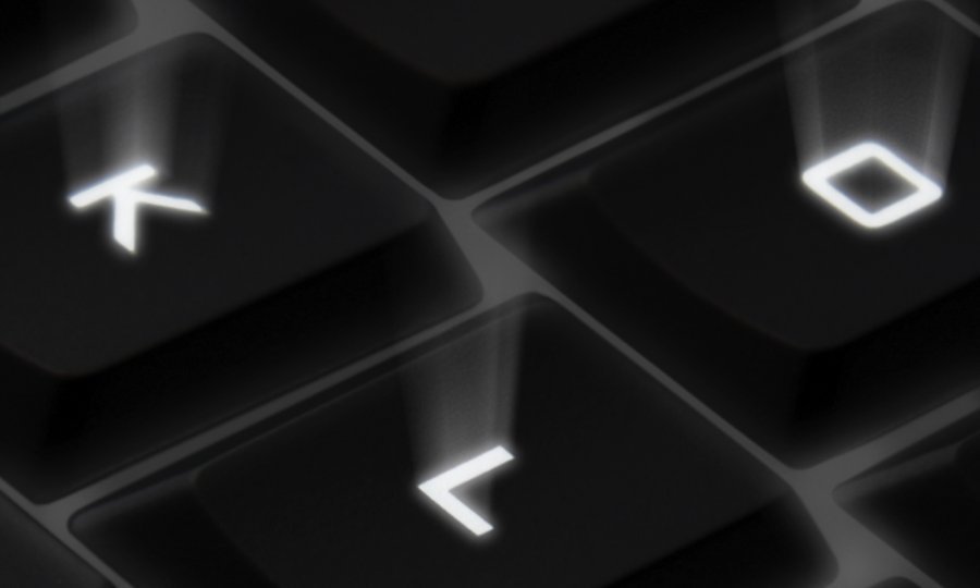 K800 keys