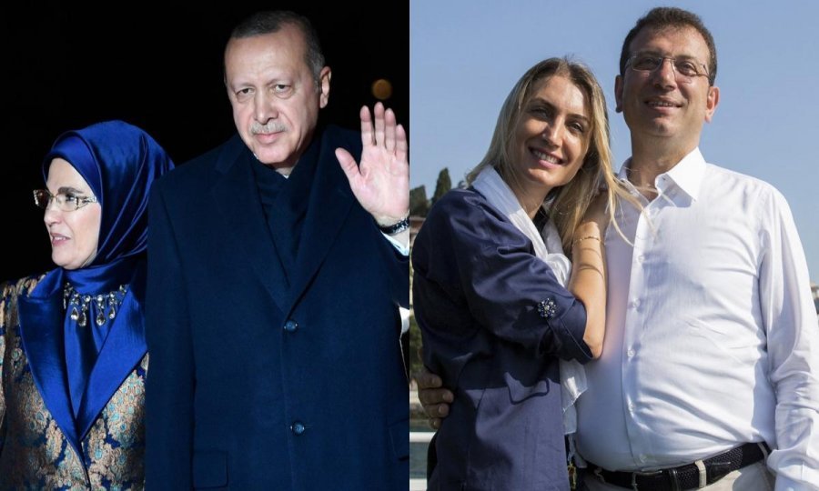 Emine i Recep Tayyip Erdogan / Dilek i Ekrem Imamoglu